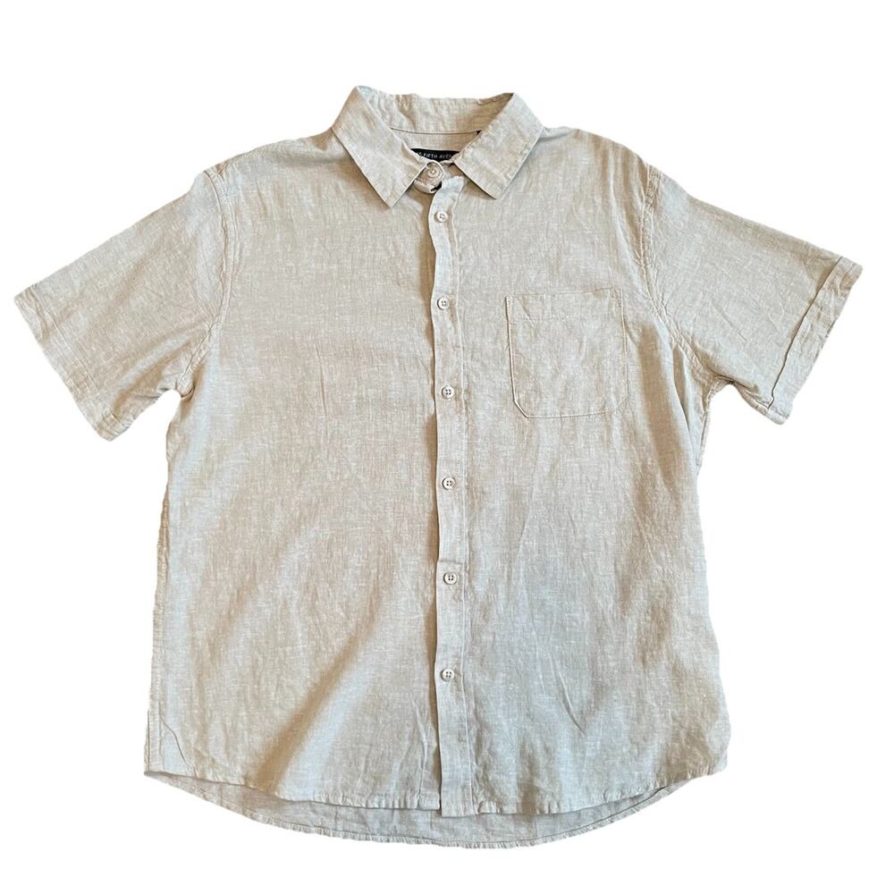Saks Fifth Avenue Linen Shirt